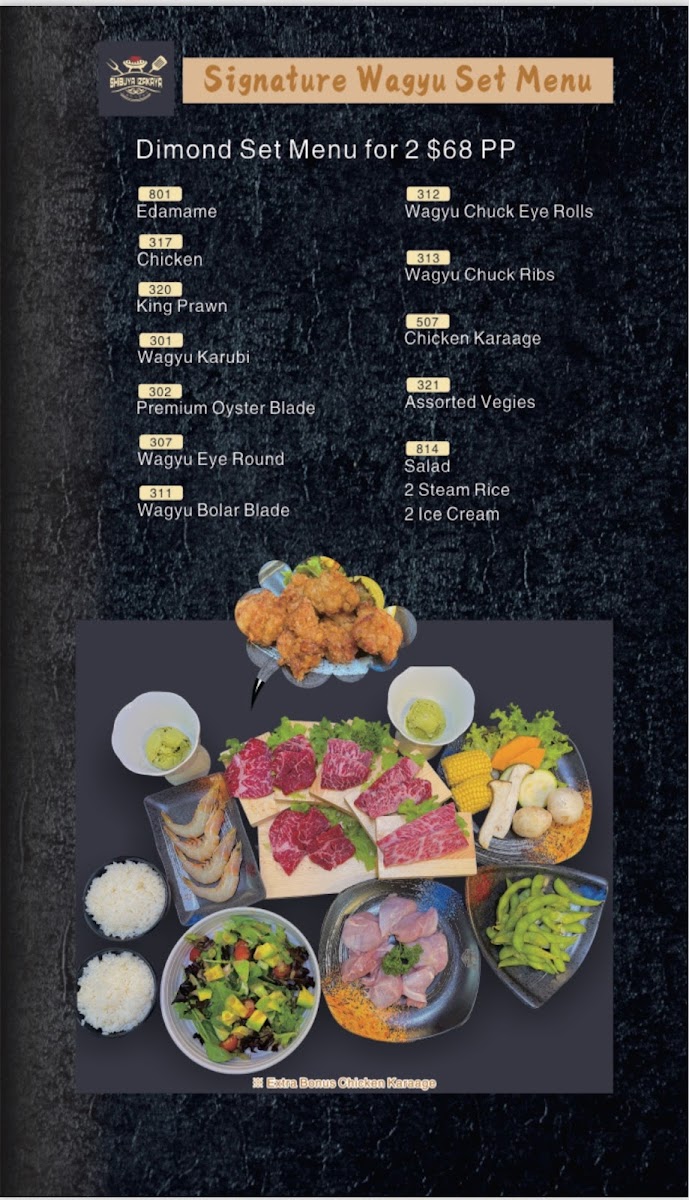 Shibuya Izakaya Mackay Photo Menu 6