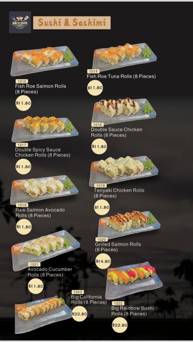 Shibuya Izakaya Mackay Photo Menu 9