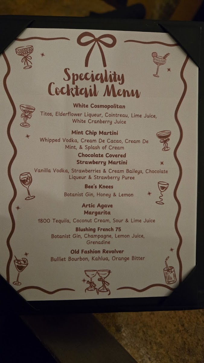 The Roost Restaurant Photo Menu 3