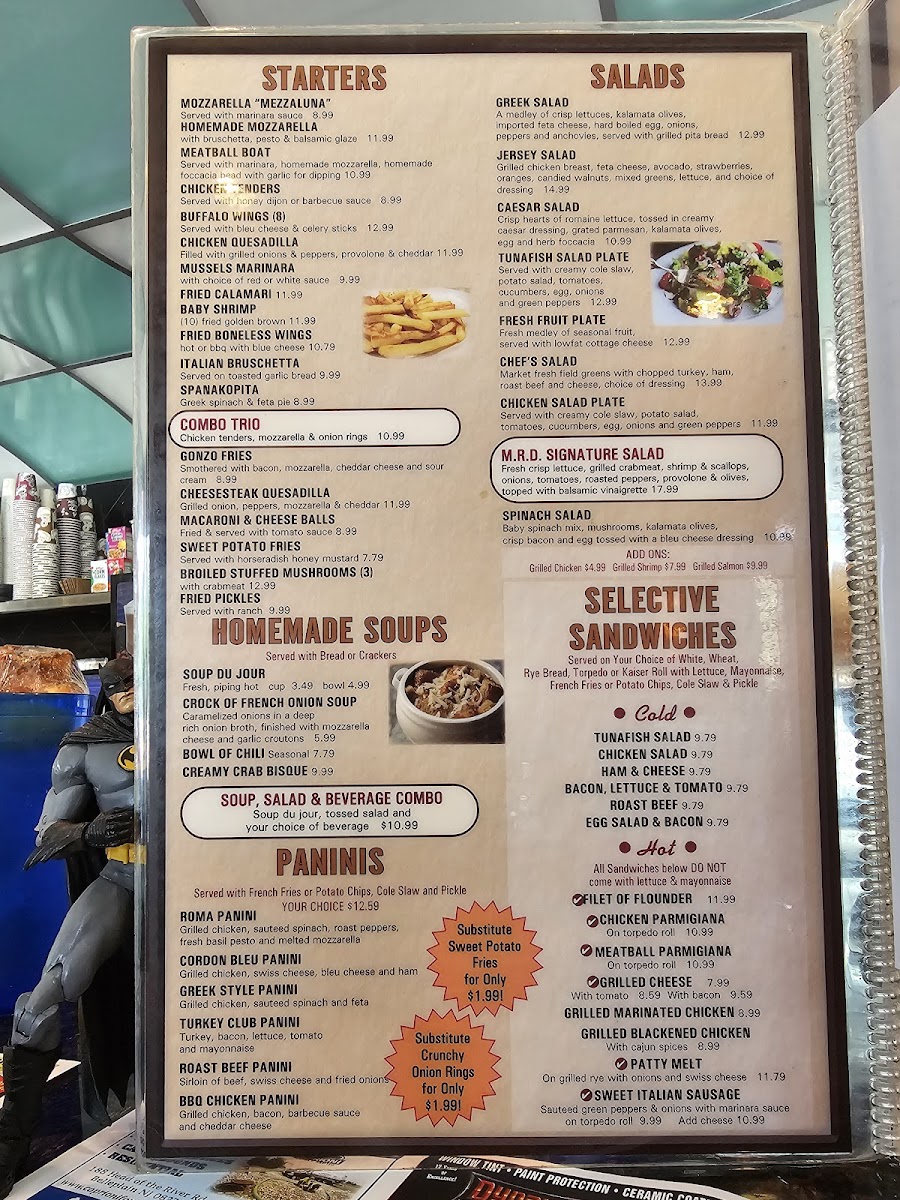 Maurice River Diner Photo Menu 3