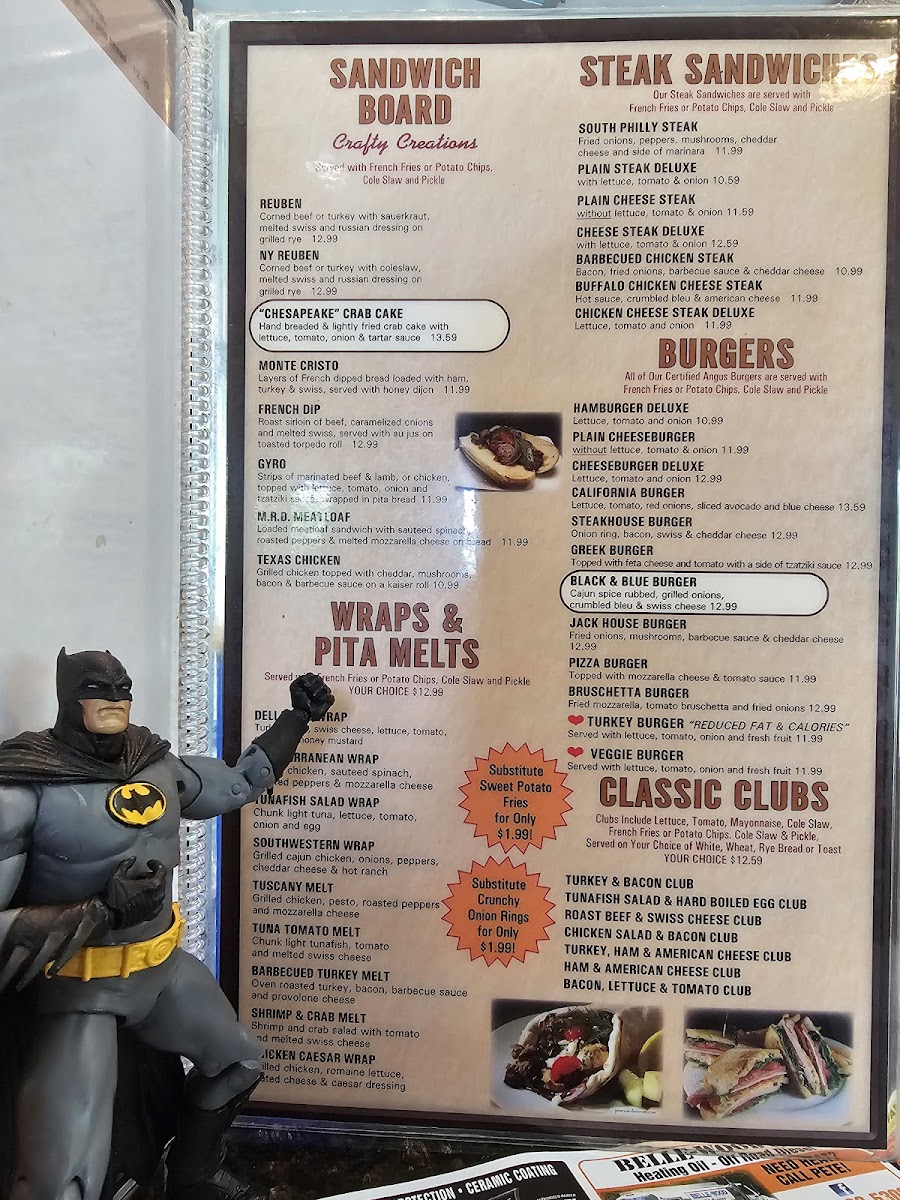 Maurice River Diner Photo Menu 5