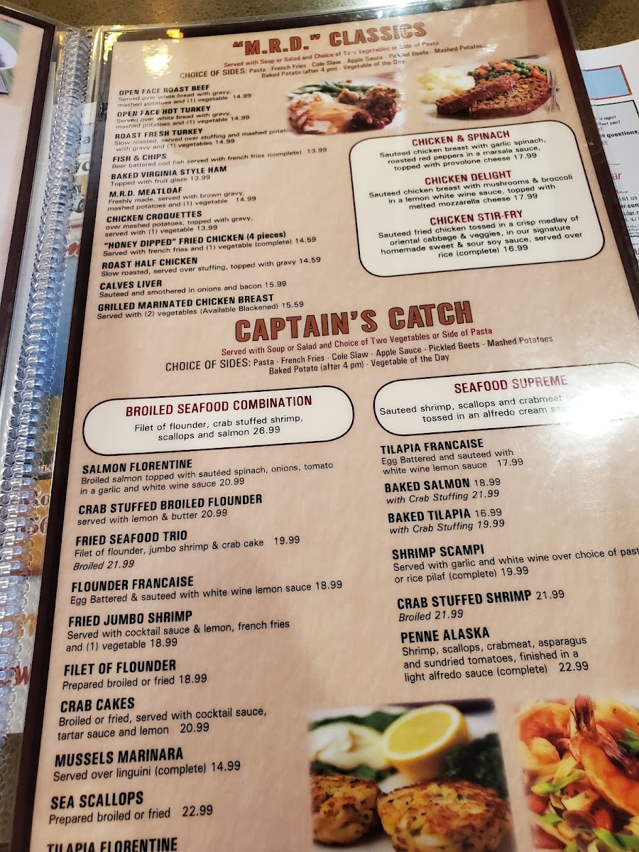 Maurice River Diner Photo Menu 9