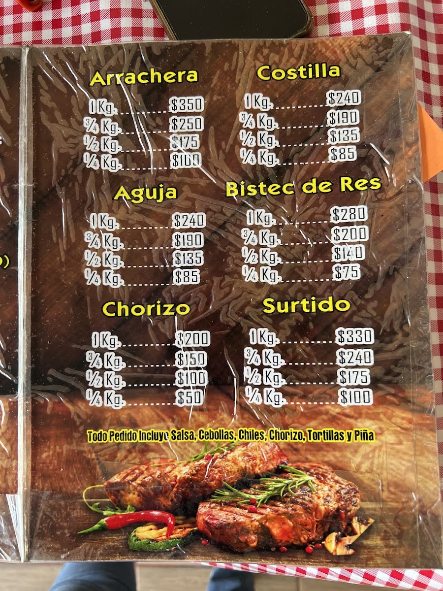 Carnes asadas villareal Photo Menu 1