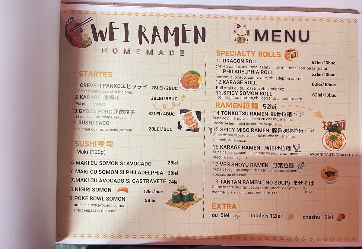 Wei Ramen Photo Menu 8