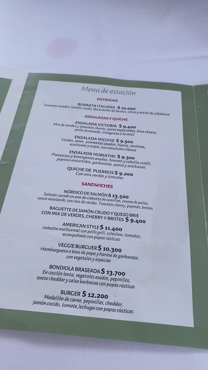 Villa Ocampo Bistro Photo Menu 1