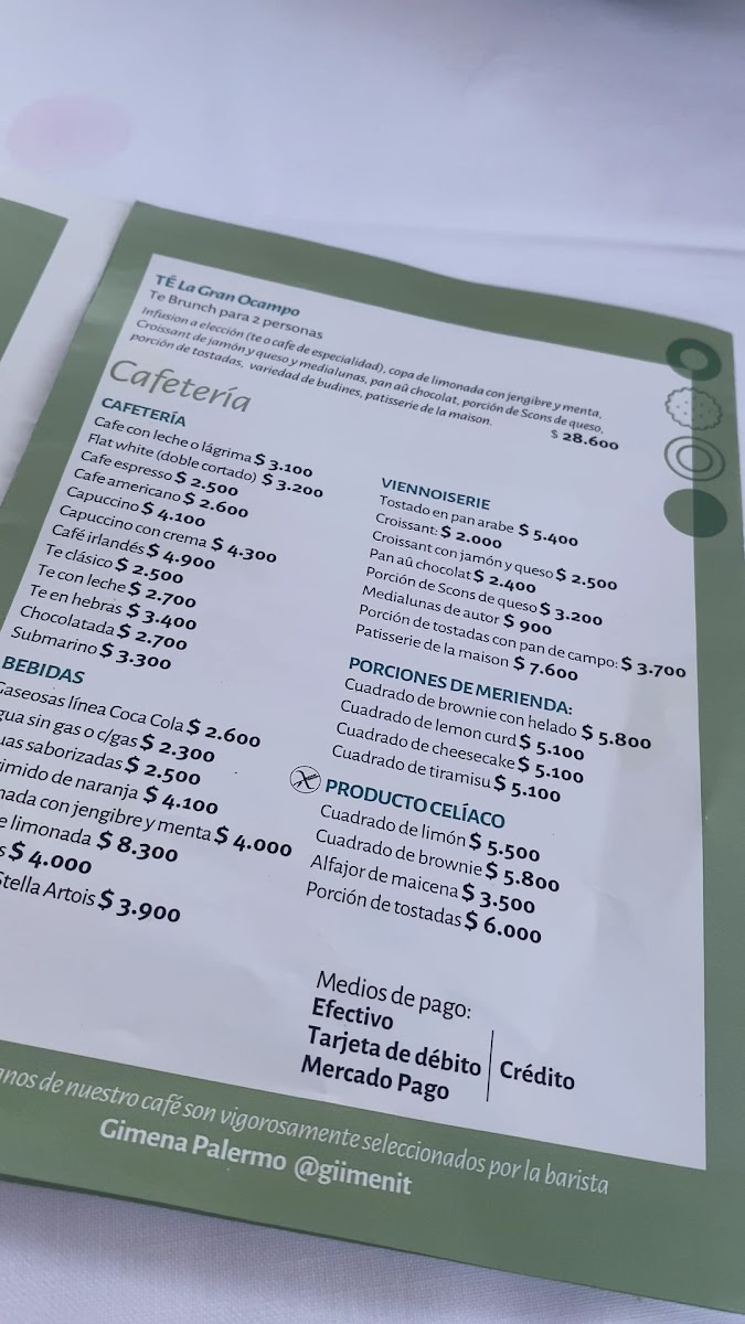 Villa Ocampo Bistro Photo Menu 2