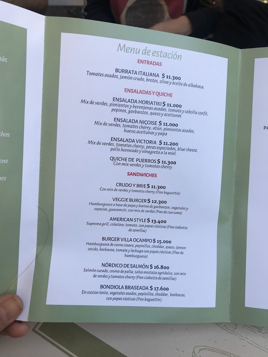 Villa Ocampo Bistro Photo Menu 8