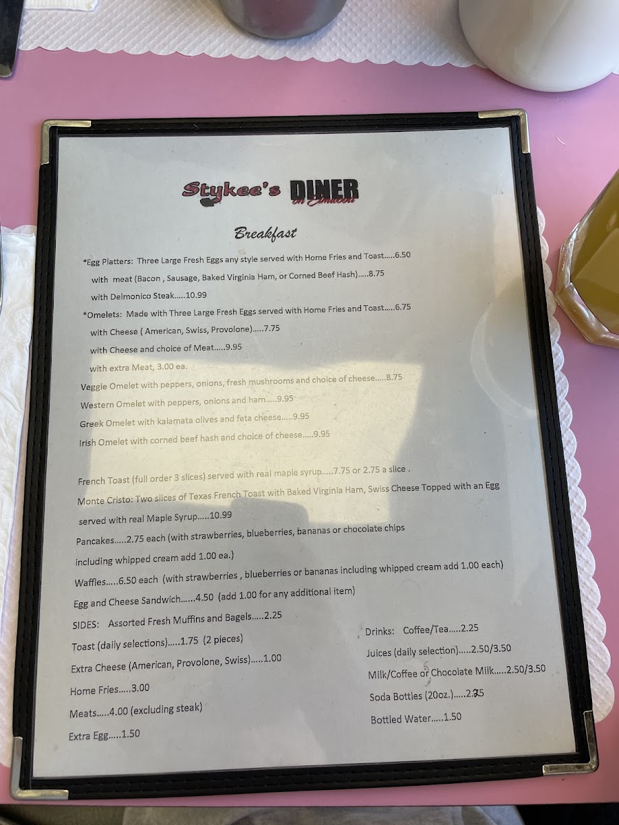 The Diner on Elmwood Photo Menu 3