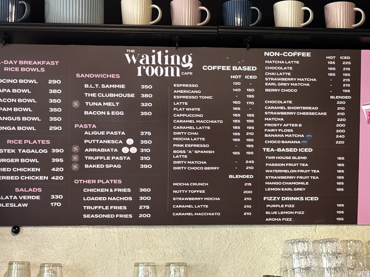 The Waiting Room Cafe Muntinlupa Photo Menu 3