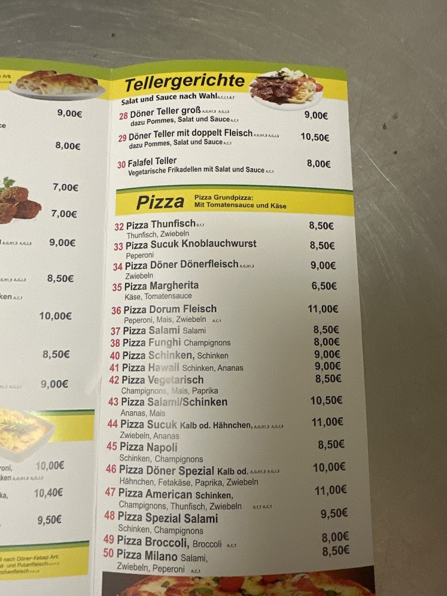 Dorum Kebab Haus Photo Menu 2