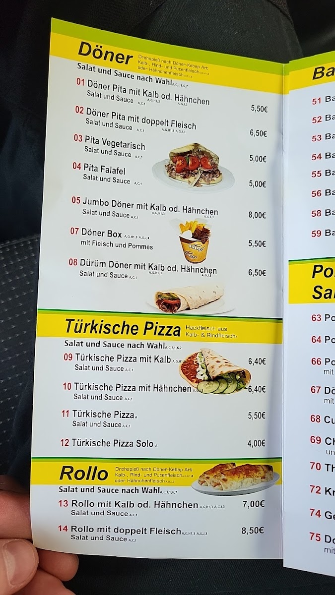 Dorum Kebab Haus Photo Menu 3