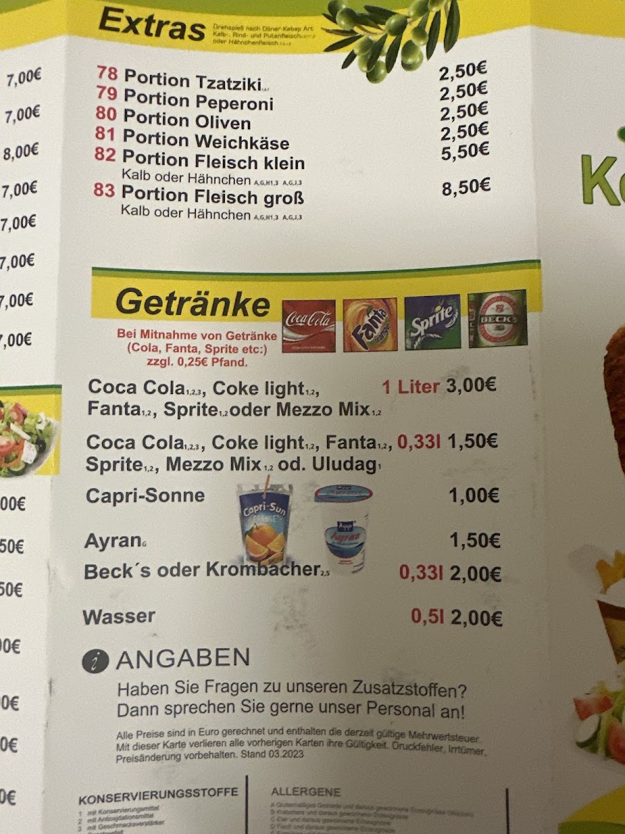 Dorum Kebab Haus Photo Menu 4