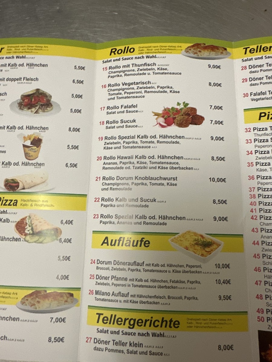 Dorum Kebab Haus Photo Menu 7