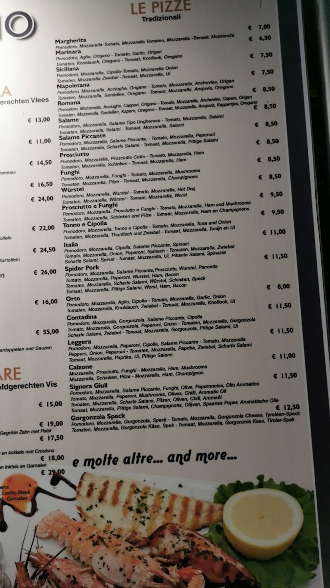 Ristorante Pizzeria Cisano Photo Menu 3