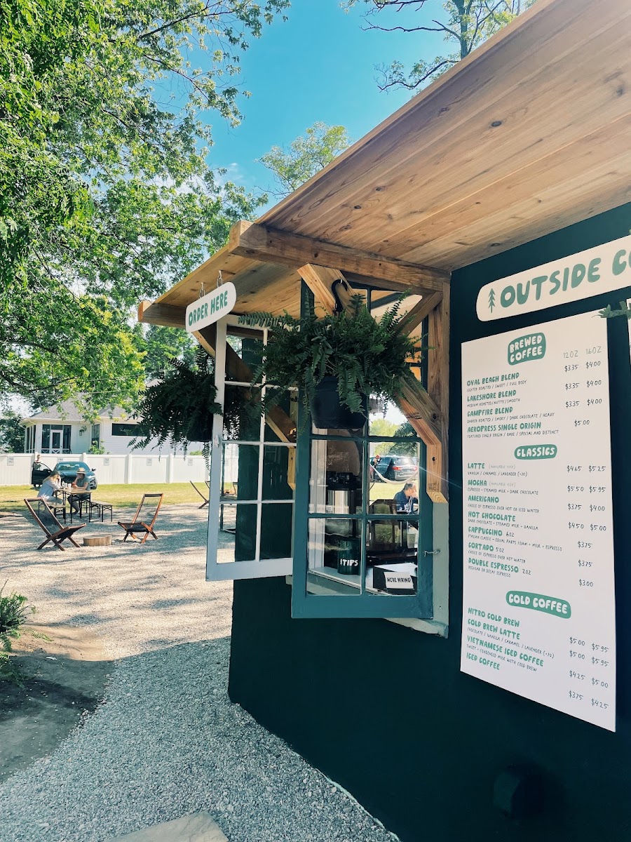 Outside Coffee Co Photo Menu 1