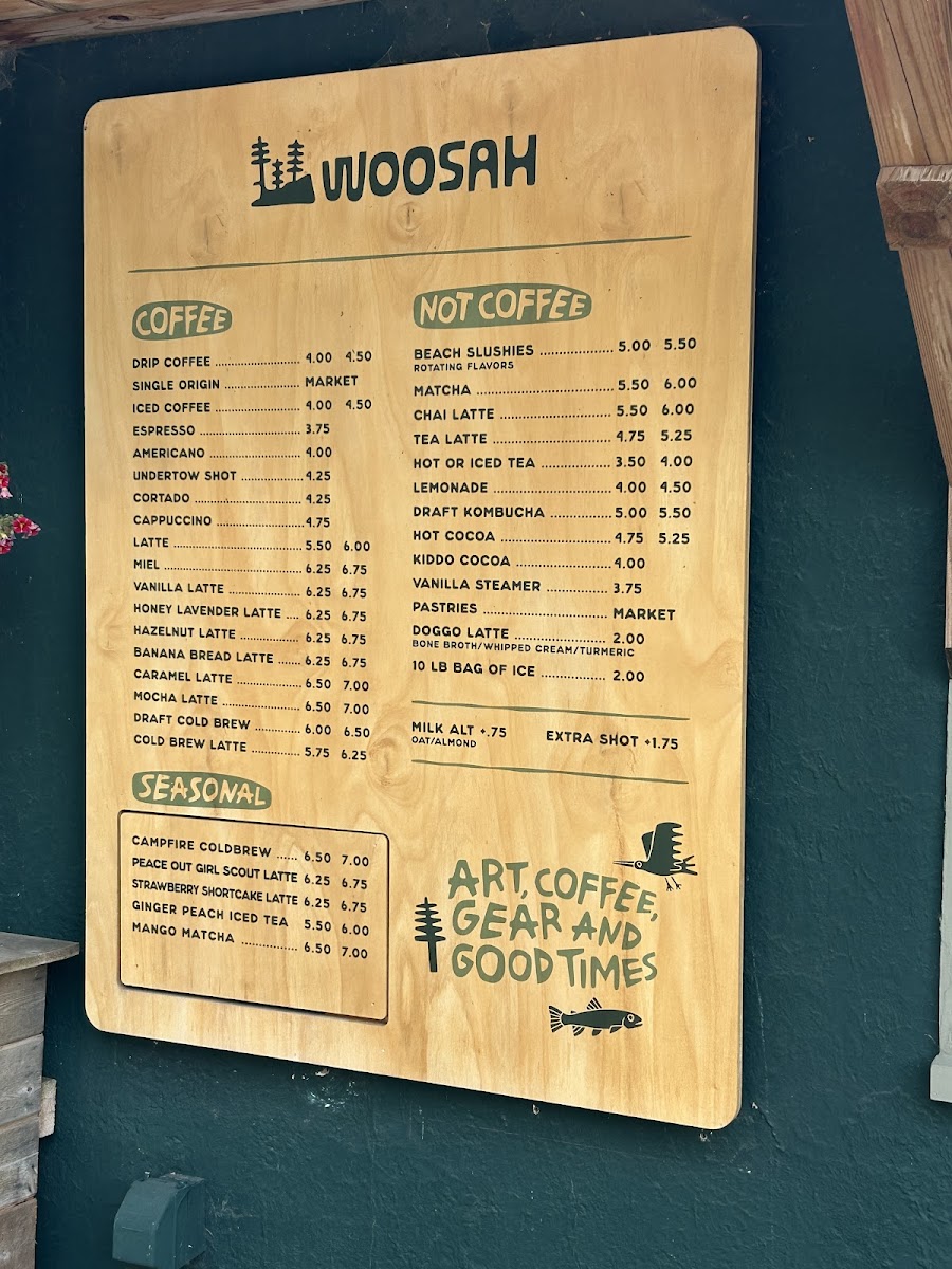 Outside Coffee Co Photo Menu 3