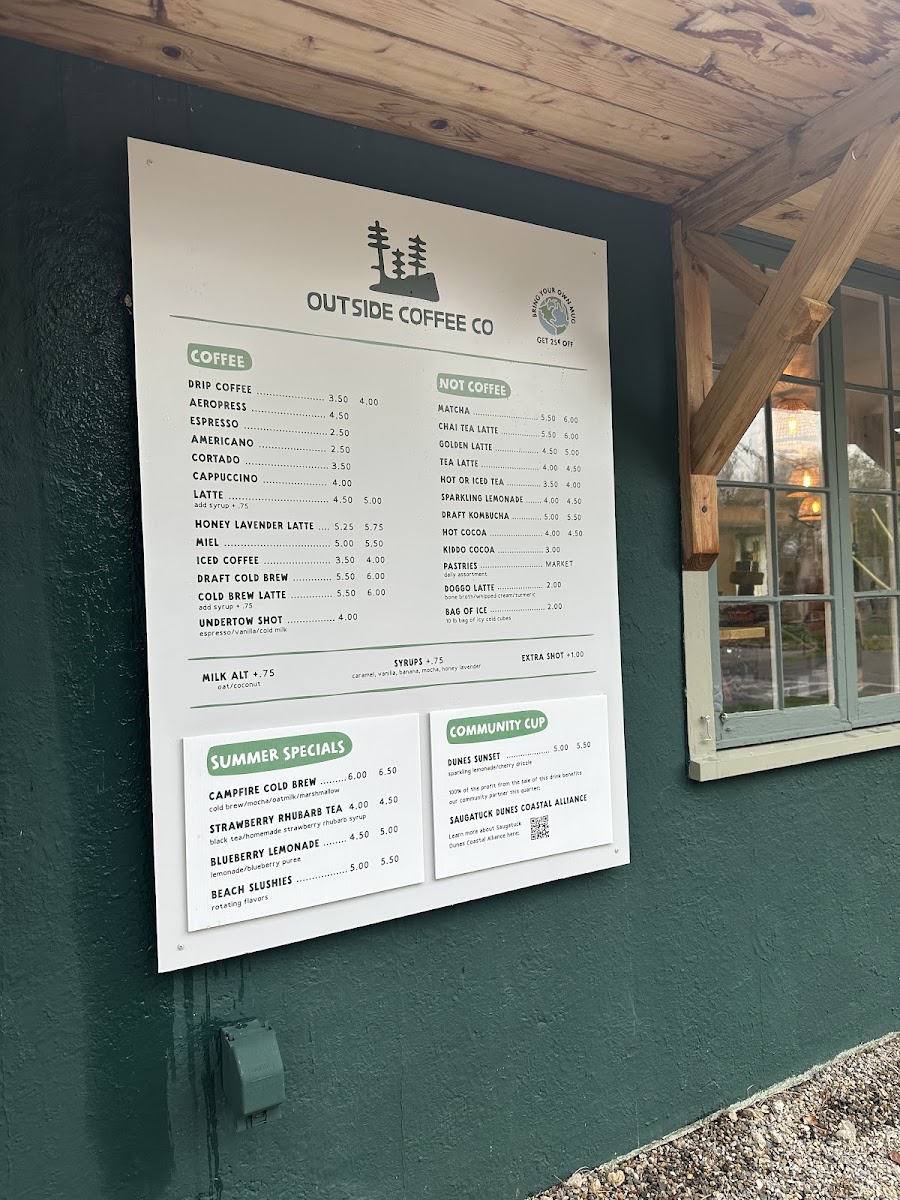 Outside Coffee Co Photo Menu 4