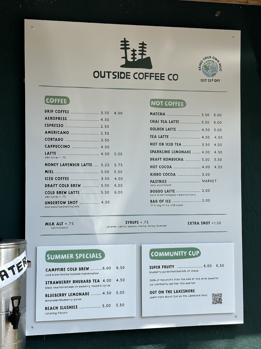 Outside Coffee Co Photo Menu 9