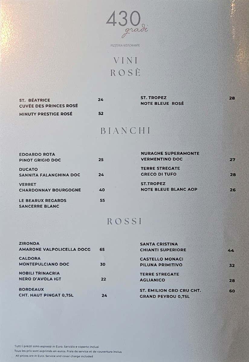 Pizzeria 430gradi Photo Menu 2