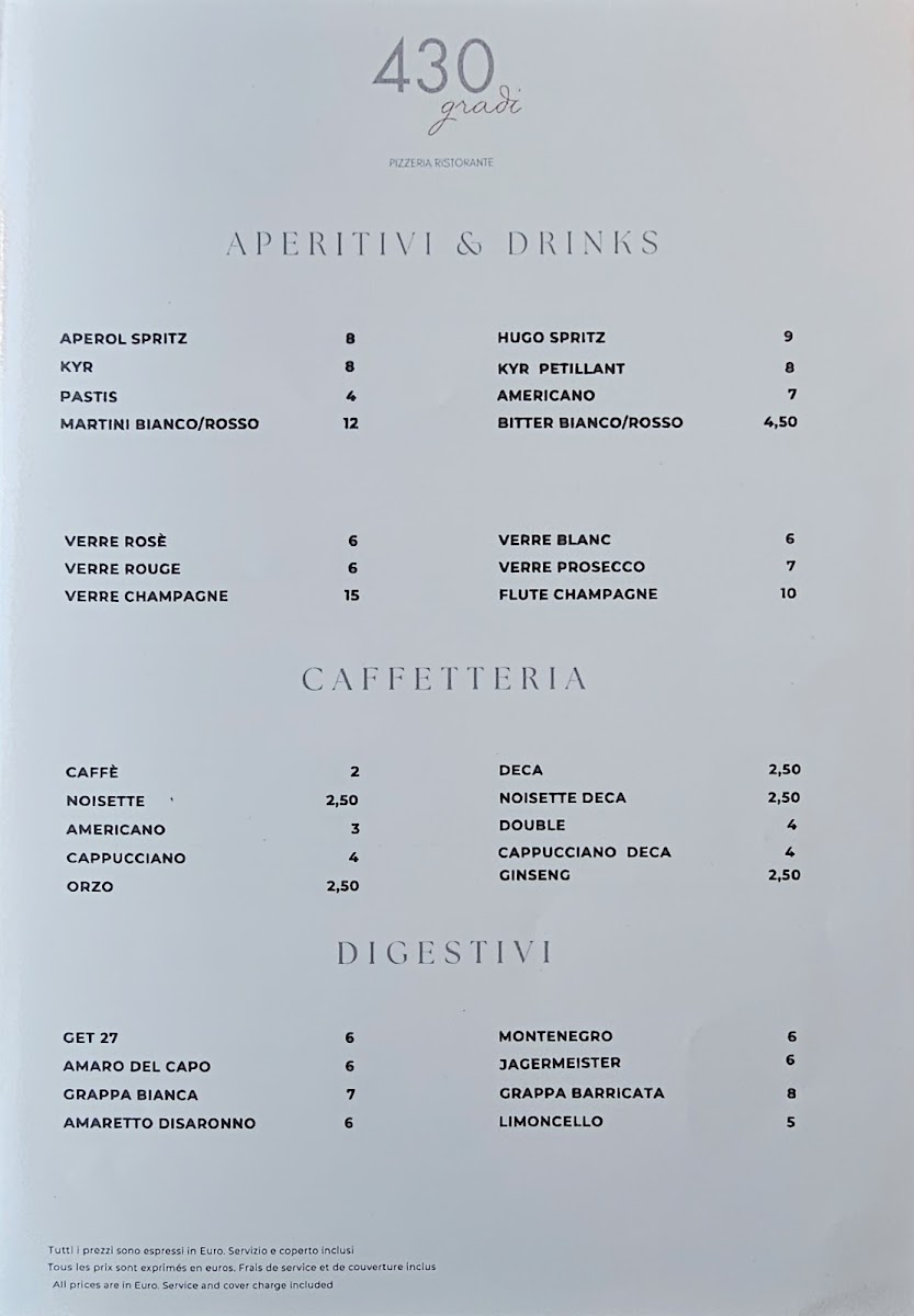 Pizzeria 430gradi Photo Menu 7