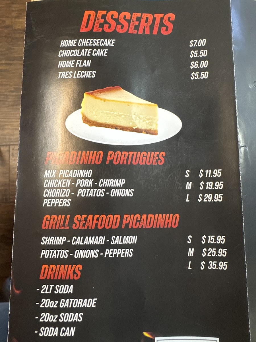 Minas BBQ Photo Menu 2