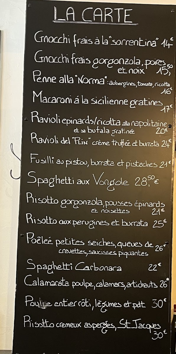 La taverna du 9 Photo Menu 2