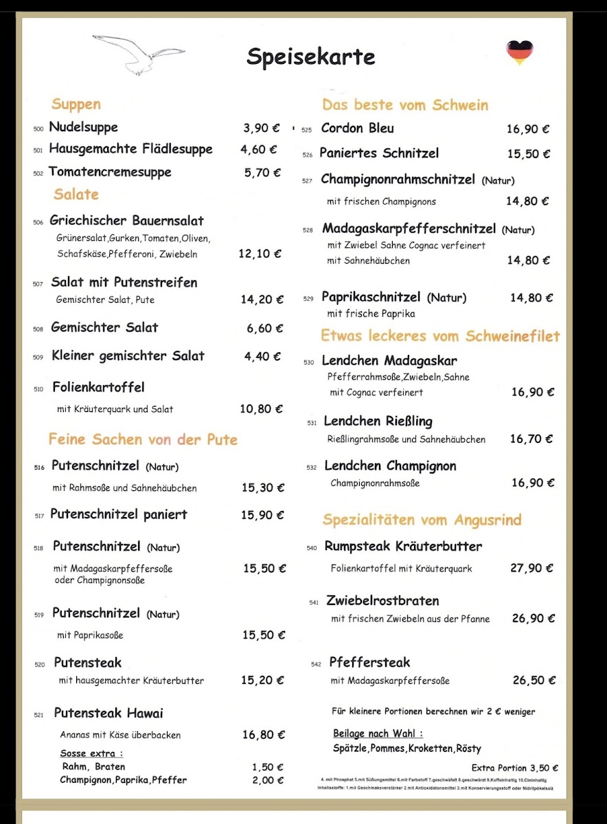 Restaurant-Cafe-Bar Maurici-Park Photo Menu 1