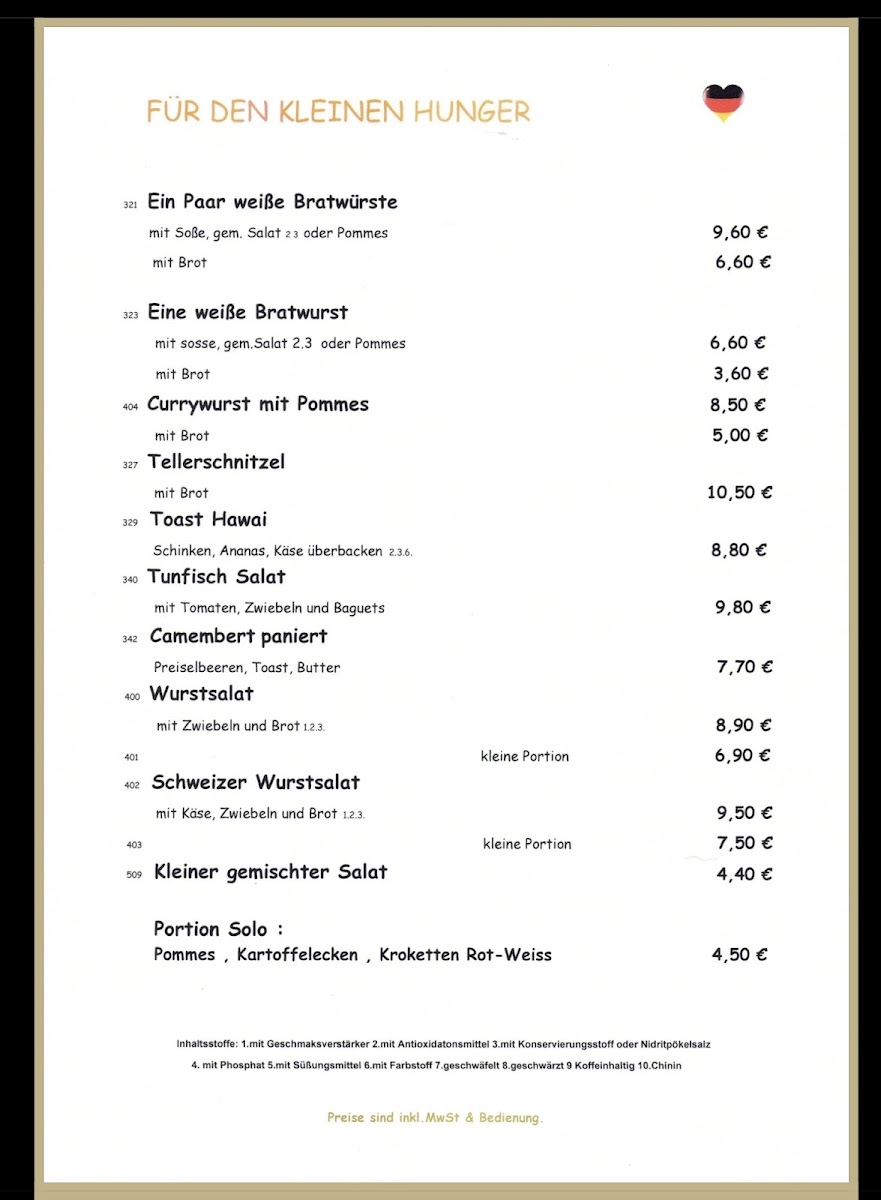 Restaurant-Cafe-Bar Maurici-Park Photo Menu 2