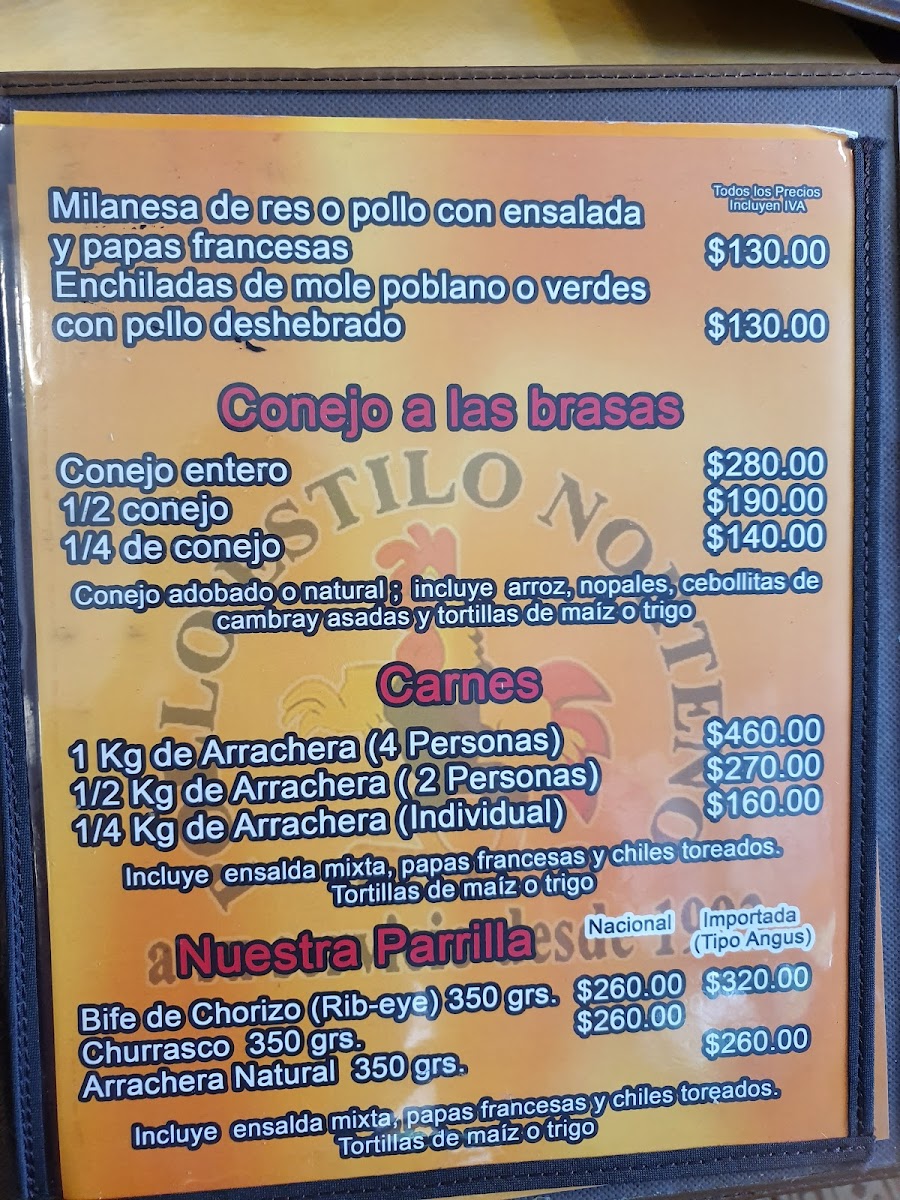 Estilo Norteño Photo Menu 5