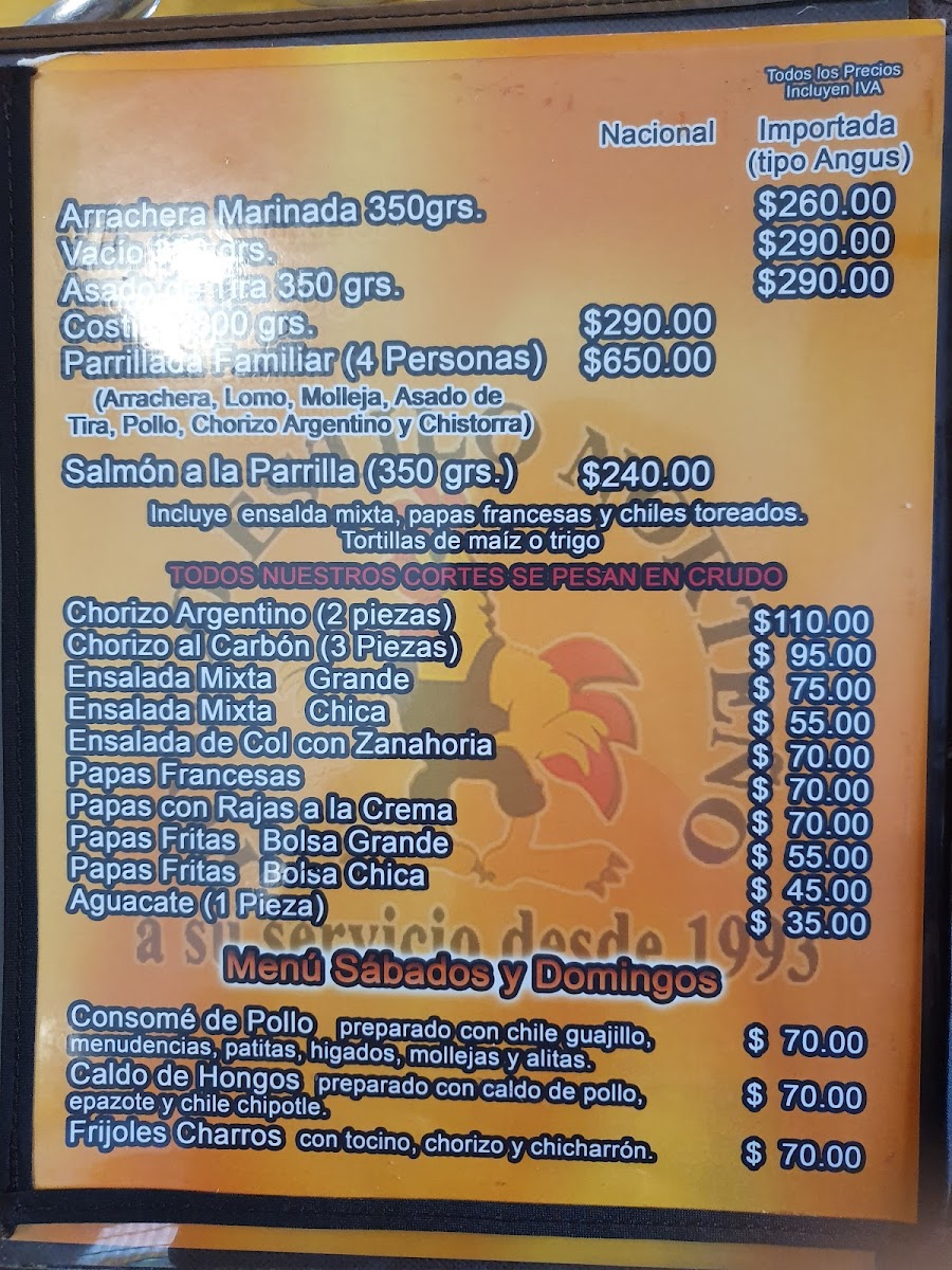 Estilo Norteño Photo Menu 8