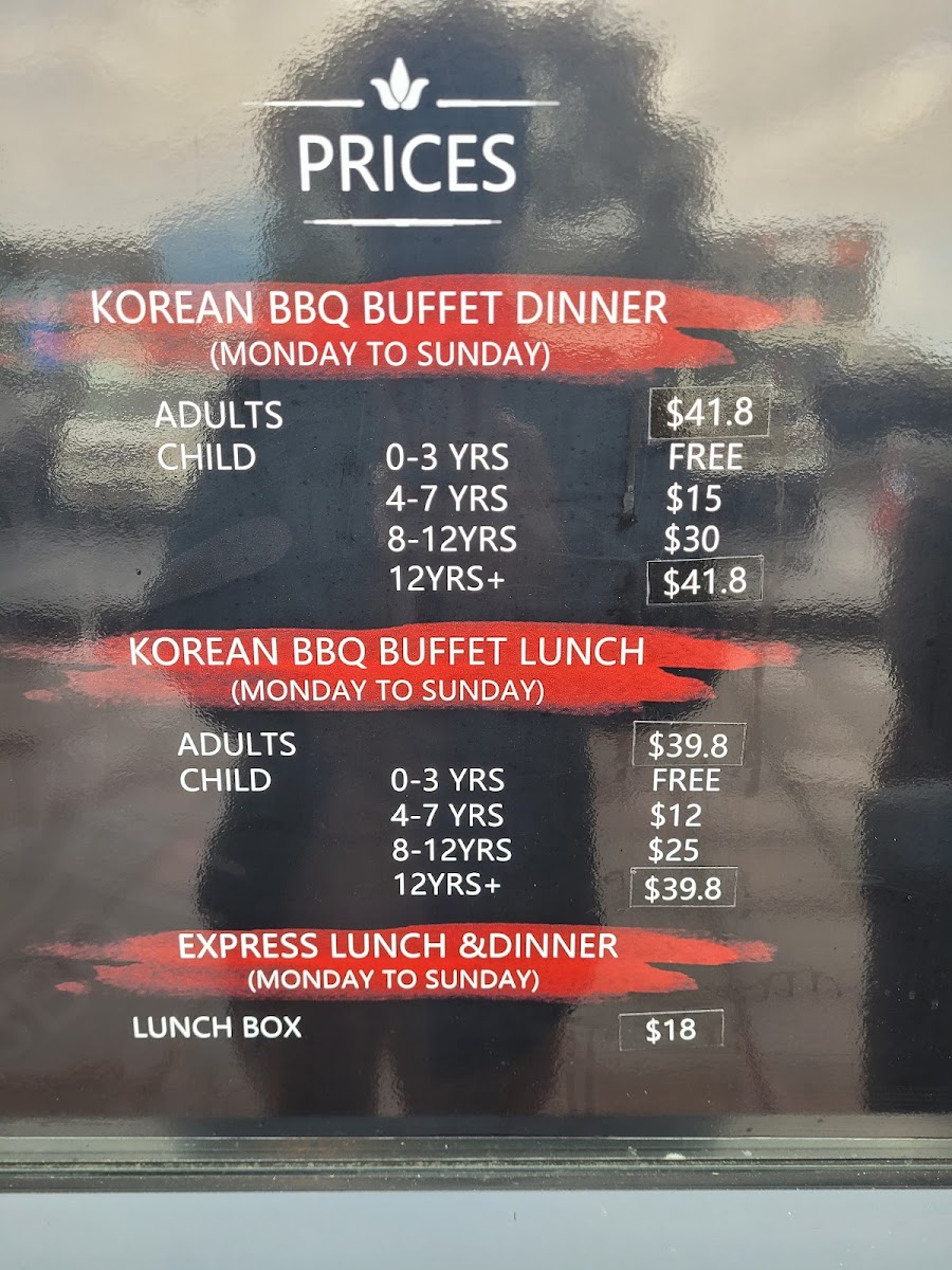 Fantasy Korean BBQ (Eden Terrace) 范特西烧烤(中区店) Photo Menu 4