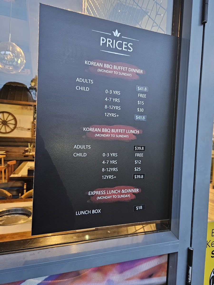 Fantasy Korean BBQ (Eden Terrace) 范特西烧烤(中区店) Photo Menu 5