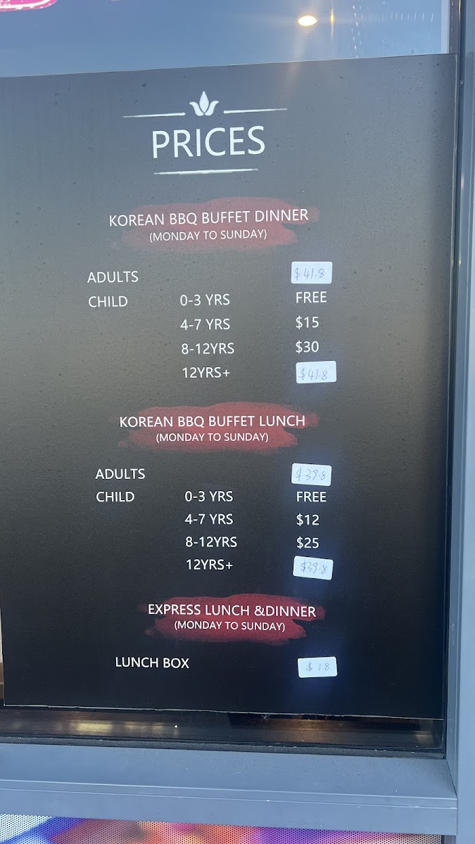 Fantasy Korean BBQ (Eden Terrace) 范特西烧烤(中区店) Photo Menu 7