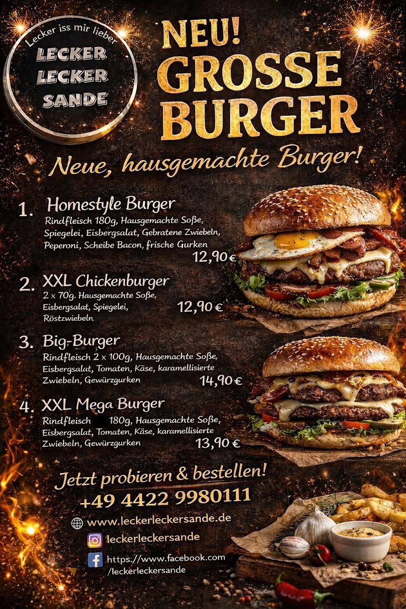 LECKER LECKER SANDE (Imbiss) Photo Menu 3