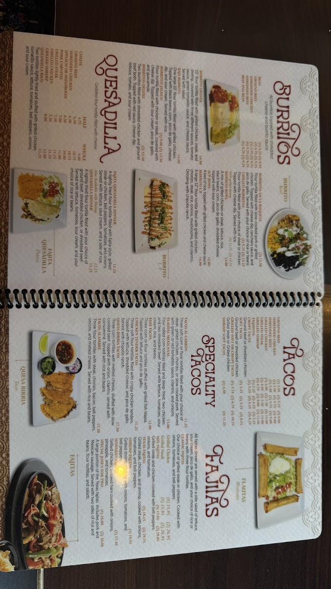 Señor Tequila Mexican Restaurant Photo Menu 10