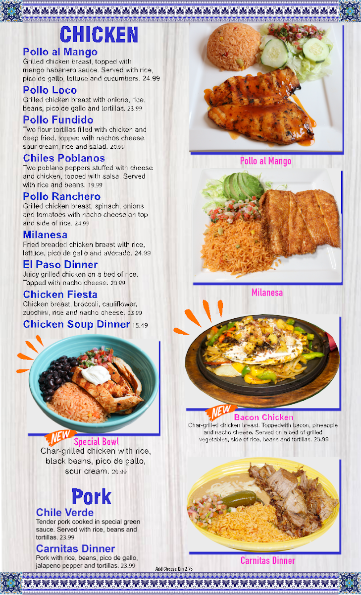 El Tarasco Photo Menu 6