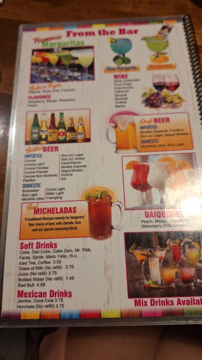 El Tarasco Photo Menu 9