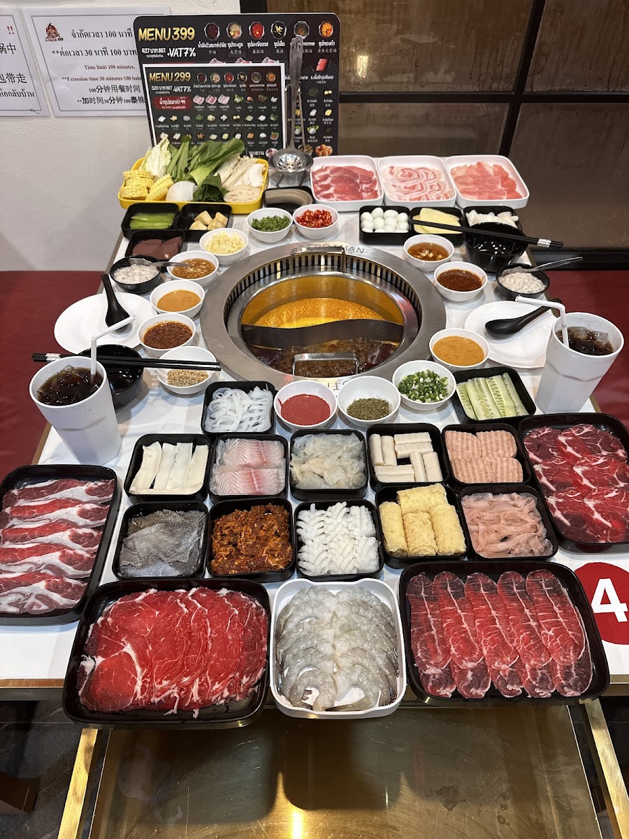 Hotpot Man Shabu Mala Buffet Bangkae Photo 3