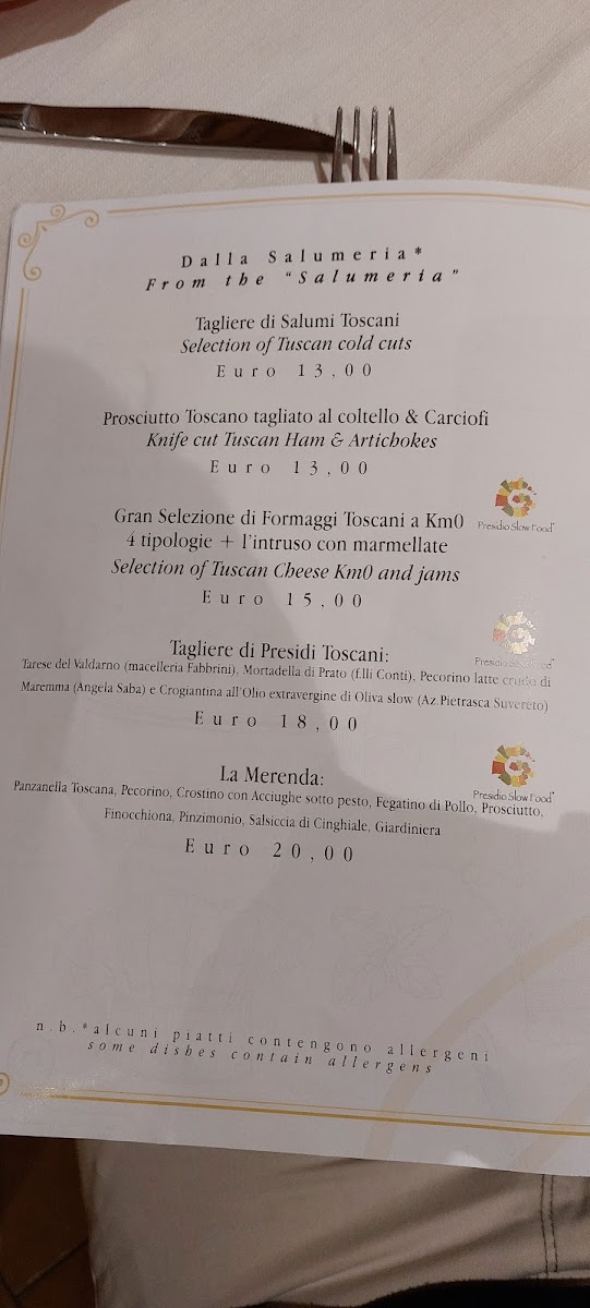 Osteria Ghigo. Ristorante Tipico di Maremma Photo Menu 7