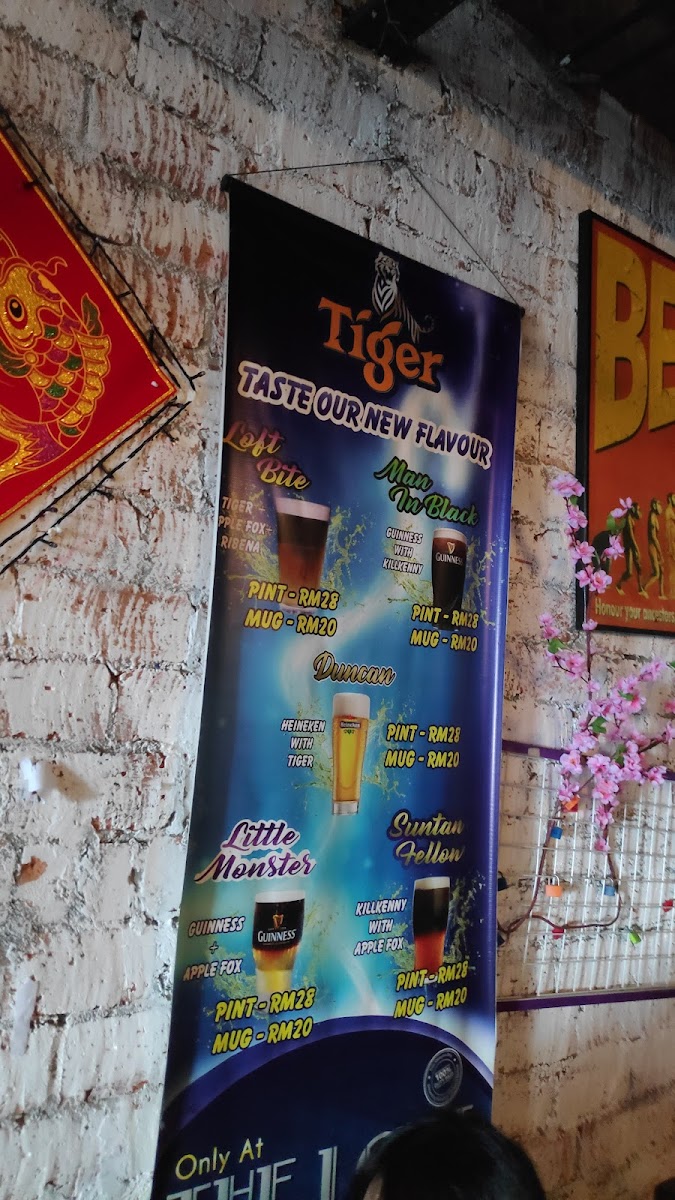 The Beer Factory Kota Kinabalu Photo Menu 8