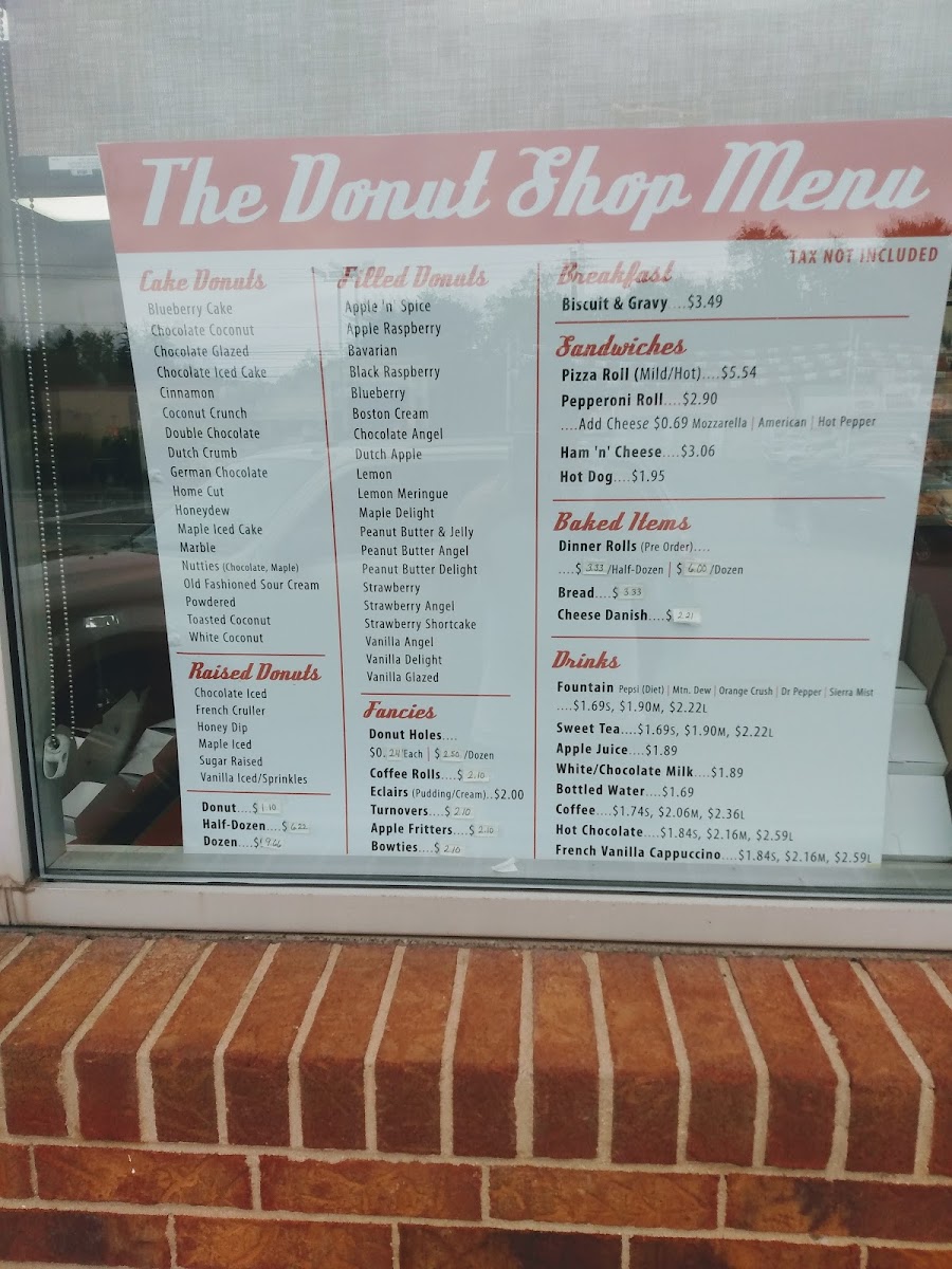 The Donut Spot Photo Menu 3