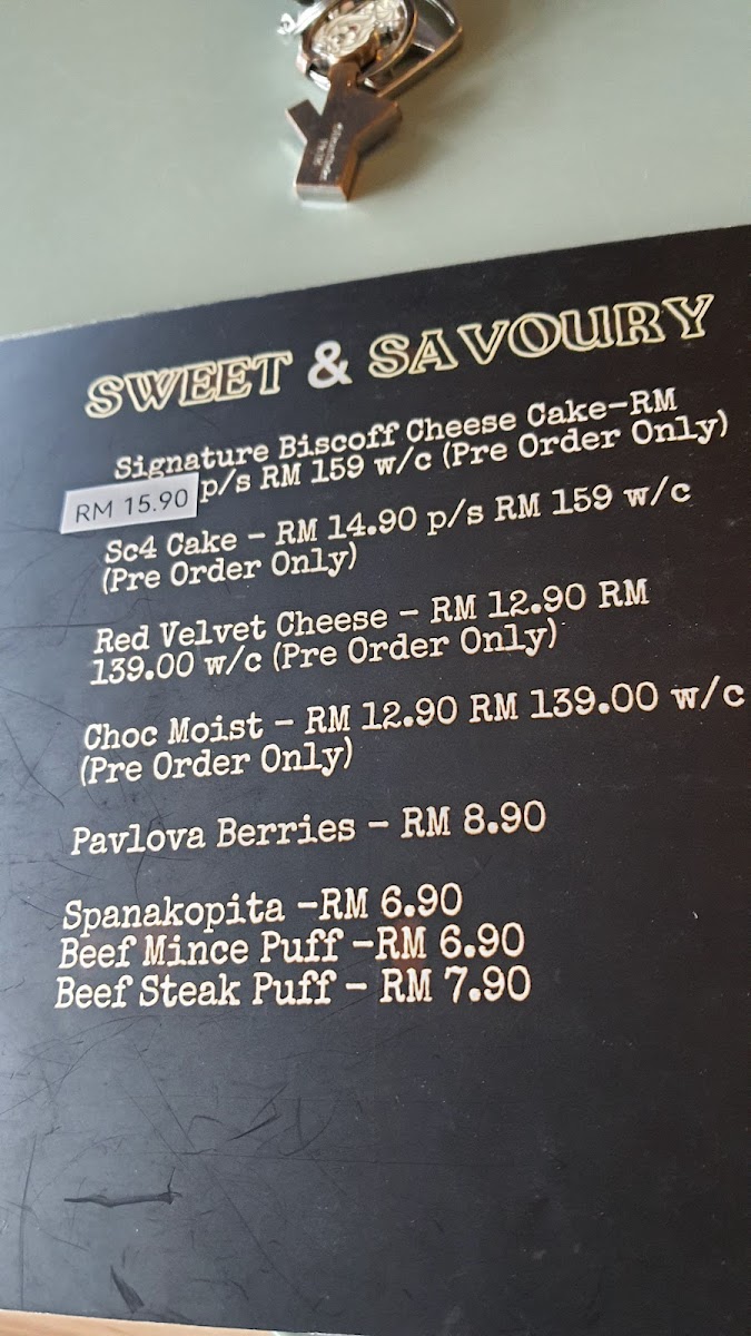 Celebrity Cafe Photo Menu 5