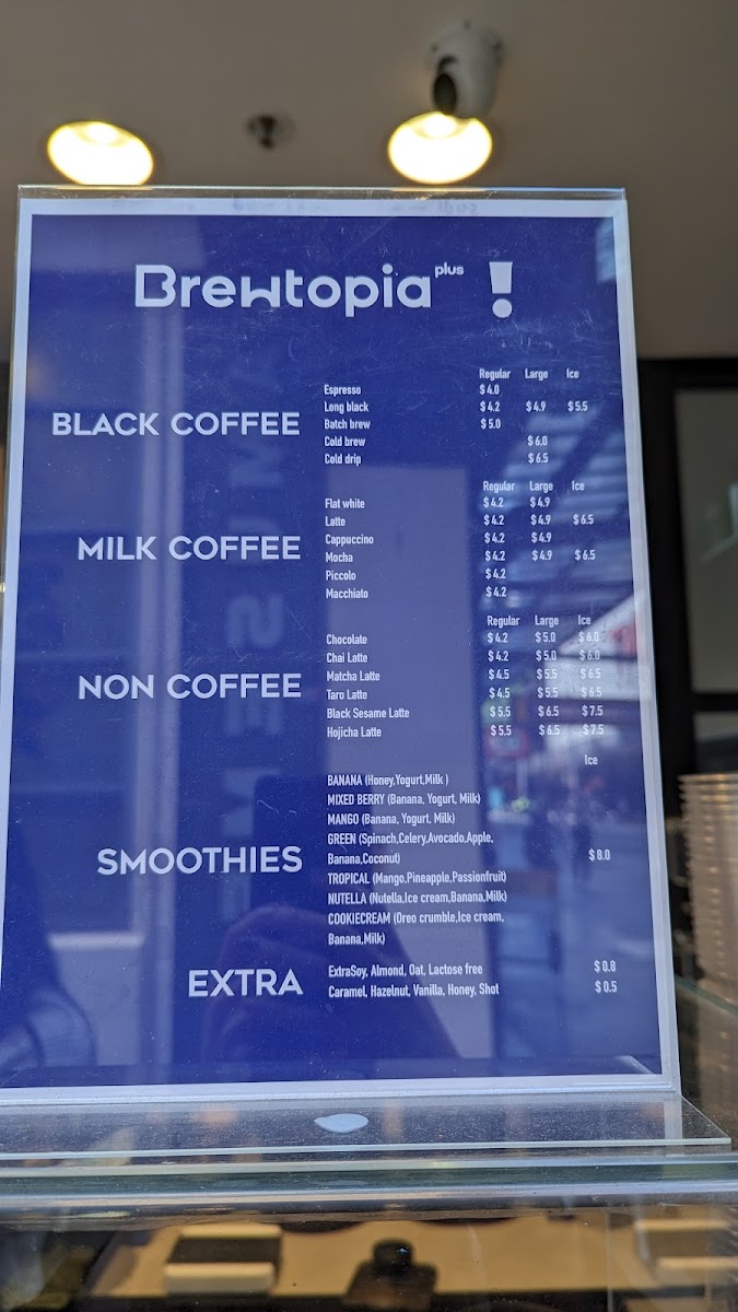 Brewtopia plus cafe Photo Menu 8