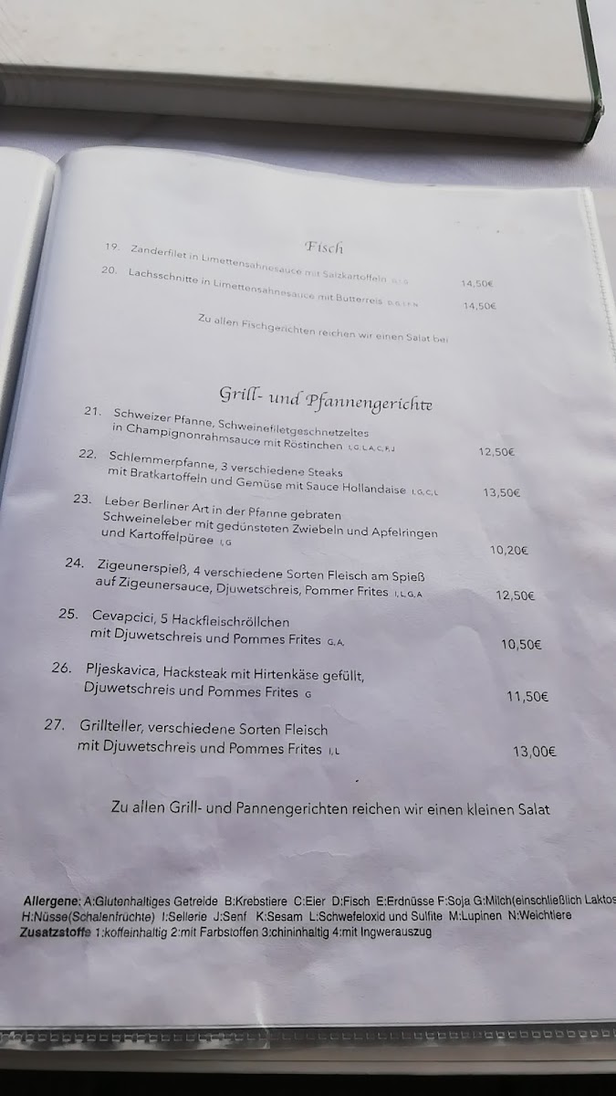 Restaurant Mira Photo Menu 3