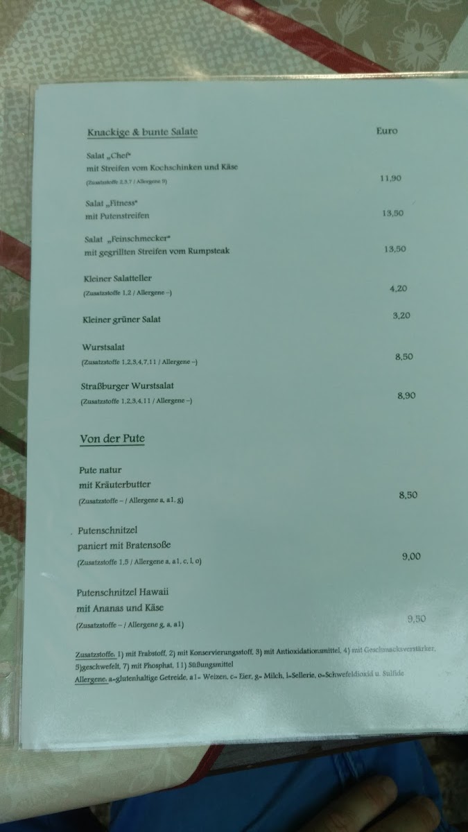 Gasthaus Ochsen Photo Menu 1