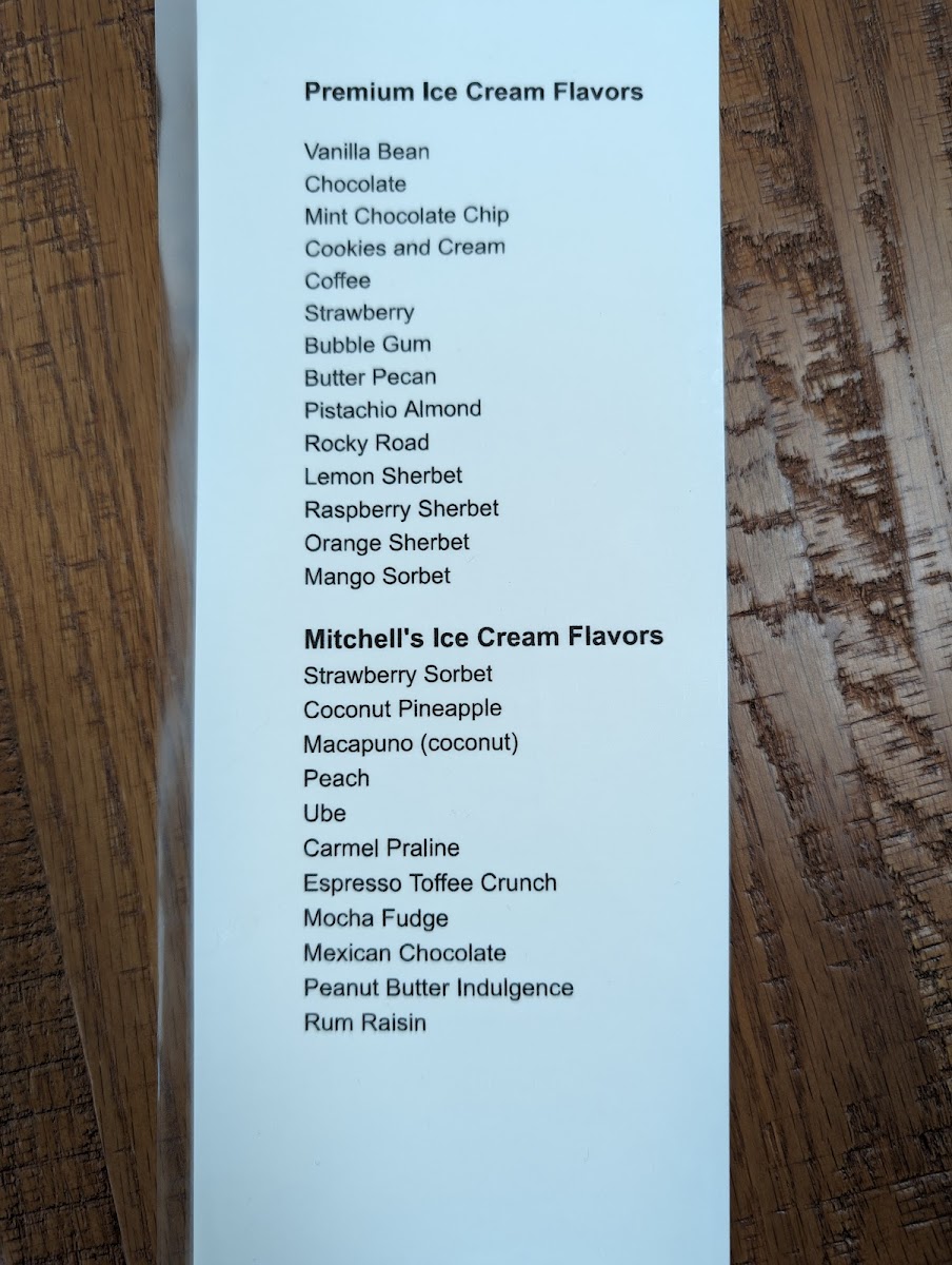 The Kreamery & Bake Shoppe Photo Menu 4