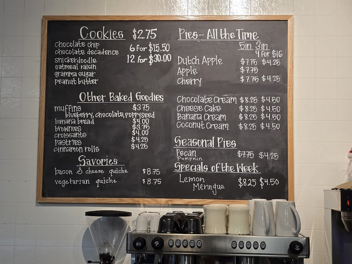 The Kreamery & Bake Shoppe Photo Menu 7