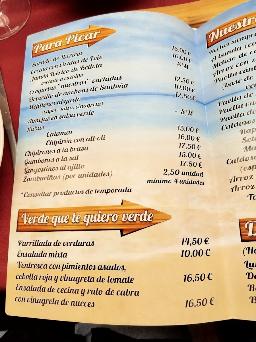 Restaurante A Banda Arroz Photo Menu 2