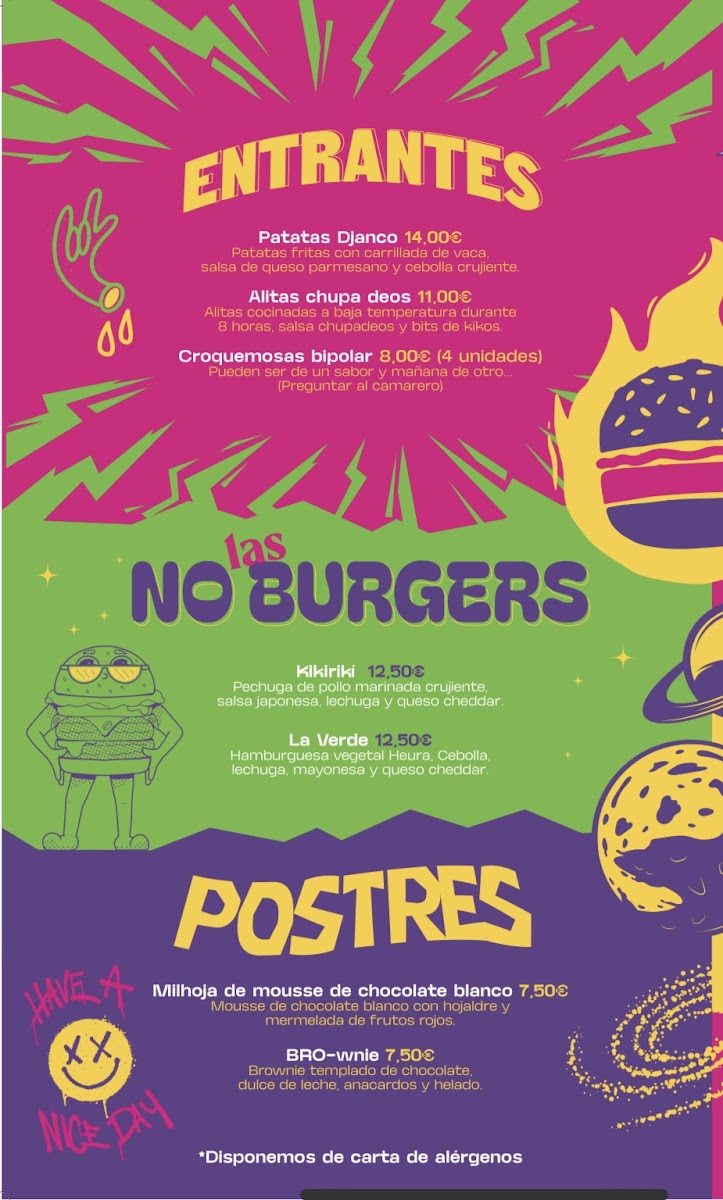 Djanco Burger Photo Menu 2