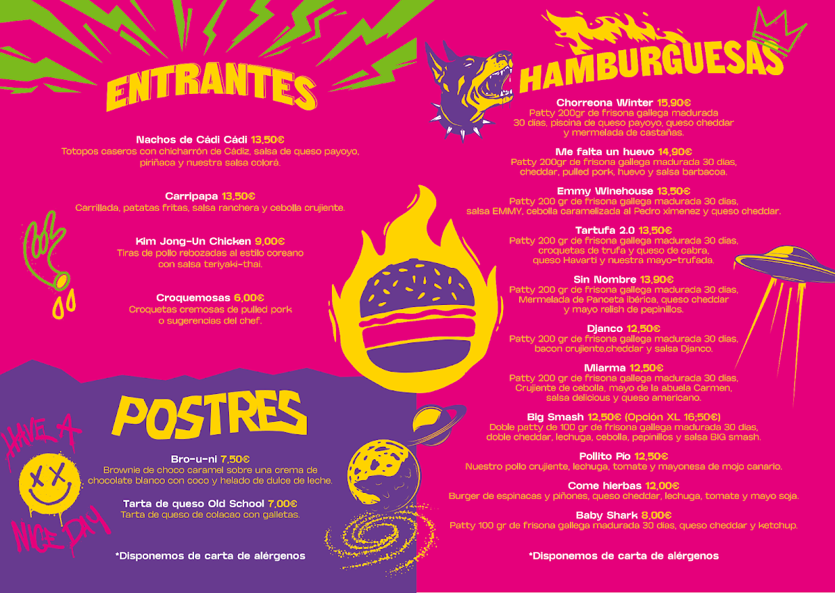 Djanco Burger Photo Menu 3